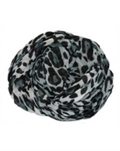 Leopardtørklæde i grå online i Smikkas webshop