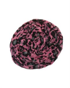 Pink leopardtørklæde med grå leopardprint billigt online webshop Smikka