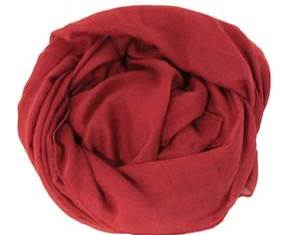 Mørkerød tørklæde til billig online pris