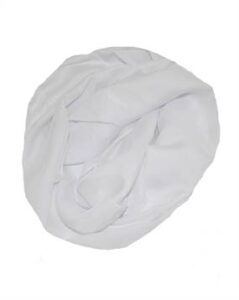Kortørklæde i hvid til koncerttøj